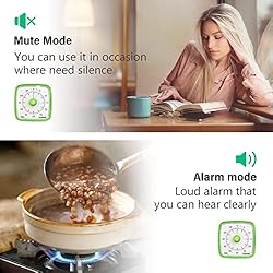 Yunbaoit Visual Timer with Night Light, 60-Minute
