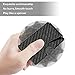 Money Clip, Carbon Fiber Wallet -EGRD Minimalist Front Pocket Slim Wallet, Business Card Holder, RFID Blocking Credit Card Holder For Men(Upgraded Version)