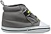 Luvable Friends Unisex Baby Crib Shoes, Gray Hi-Top, 6-12 Months