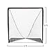 Rukket Rip It Portable Lacrosse Goal | Pop Up Lax Net for Backyard Shooting | Collapsible, Foldable, Travel Goals (6x6)