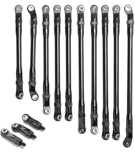 Kit Braccetti In Alluminio Grigio Metallizzato Axial Per Wraith – Upgrade Sospensioni, Colore Multicolore, AX30797 - 3