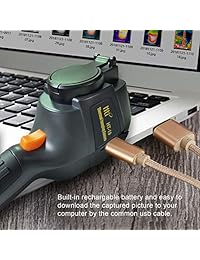 Nueva cámara de imagen térmica infrarroja de alta resolución 320 x 240. Modelo HTI 19 con 300.000 píxeles mejorados, pantalla de color nítida de 3,2 pulgadas, batería incluida. Agarre ligero y cómodo.