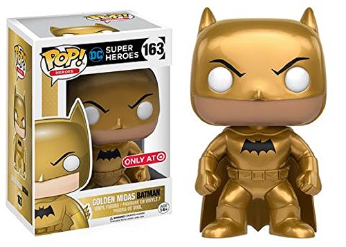Funko Pop! DC Super Heroes Golden Midas Batman Exclusive #163