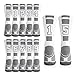 Athletic Half Cushioned Crew Socks | Mid Calf | White | Custom Team Number