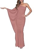 KOH KOH Petite Womens Long One Off The Shoulder