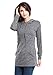 VESSOS Women's Long Sleeve Raglan Crewneck Pocket Tunic Sweatshirt & Hoodie S Deep Grey