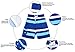 Boy's Quick Dry UPF 50+ Sun Protection Swimsuit Beach Shorts,Stripe,L