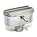 Assault Racing Products A06612 Retro Satin Finned Polished Aluminum PCV Valve Cover Breather Push In with Raised Fins
