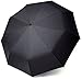Swish Compact Travel Umbrella with Auto Open Close (Black)