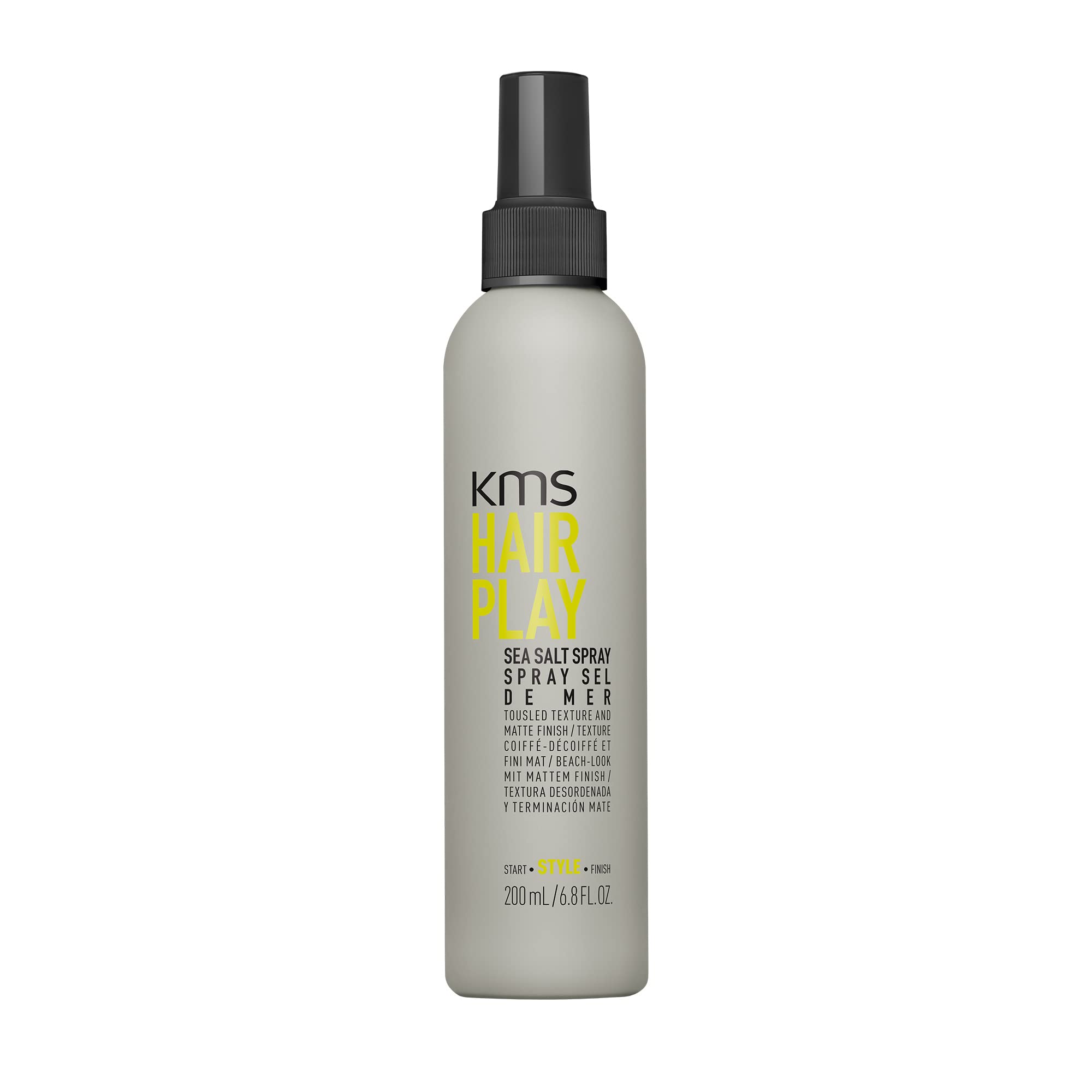 KMS HairPlay Sea Salt Spray, For All Hair Types, Beachy Texture & Volume, Vegan & PETA Approved, 200ml