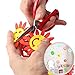 Fun Little Toys Foam Flower Craft Project Wall Sticker for Christmas, Holiday Bedding Room Decoration