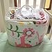 Pink Owl Bird 7pcs crib set Baby Bedding Set Crib Bedding Set Girl Boy Nursery Crib Bumper bedding