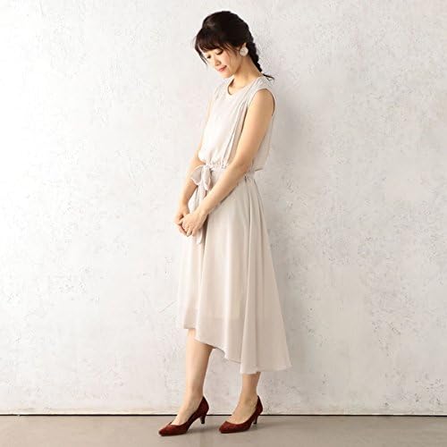 Amazon チーク Cheek タックイレギュラーワンピース Ivory M ワンピース チュニック 通販