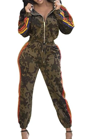 camouflage sweat suit outfit