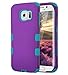 ULAK Galaxy S6 Edge Case, 3 in 1 Shield Shock Absorbing Case with Hybrid Cover Soft Silicone + Hard PC Material Design for Samsung Galaxy S6 Edge (5.1