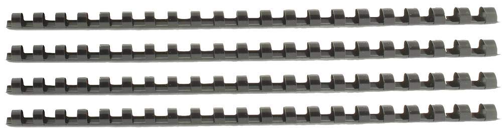 Q-Connect 16mm Binding Comb - Black (Pack of 50)