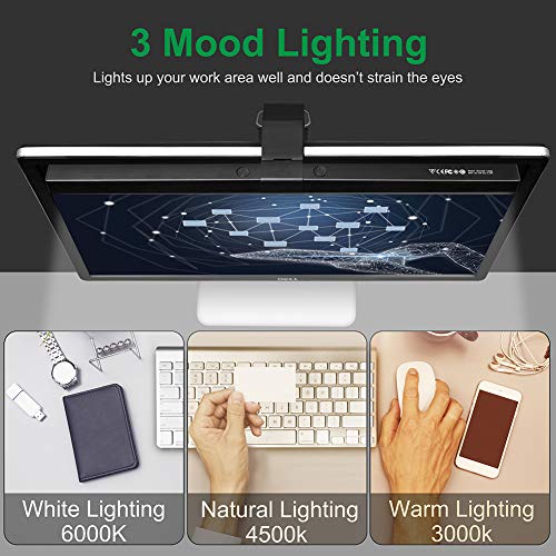 Computer Monitor Lights ,Screen Light Bar E-Reading LED Task Lamp ...
