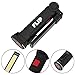 AlltroLite Rechargeable Flip LED Work Light | COB LED Flashlight with 360° Rotation, 5 Modes, Magnetic Base & 3000mAh Battery | Inspection Light Ideal for Car Repair, Workshop, Garage, Camping