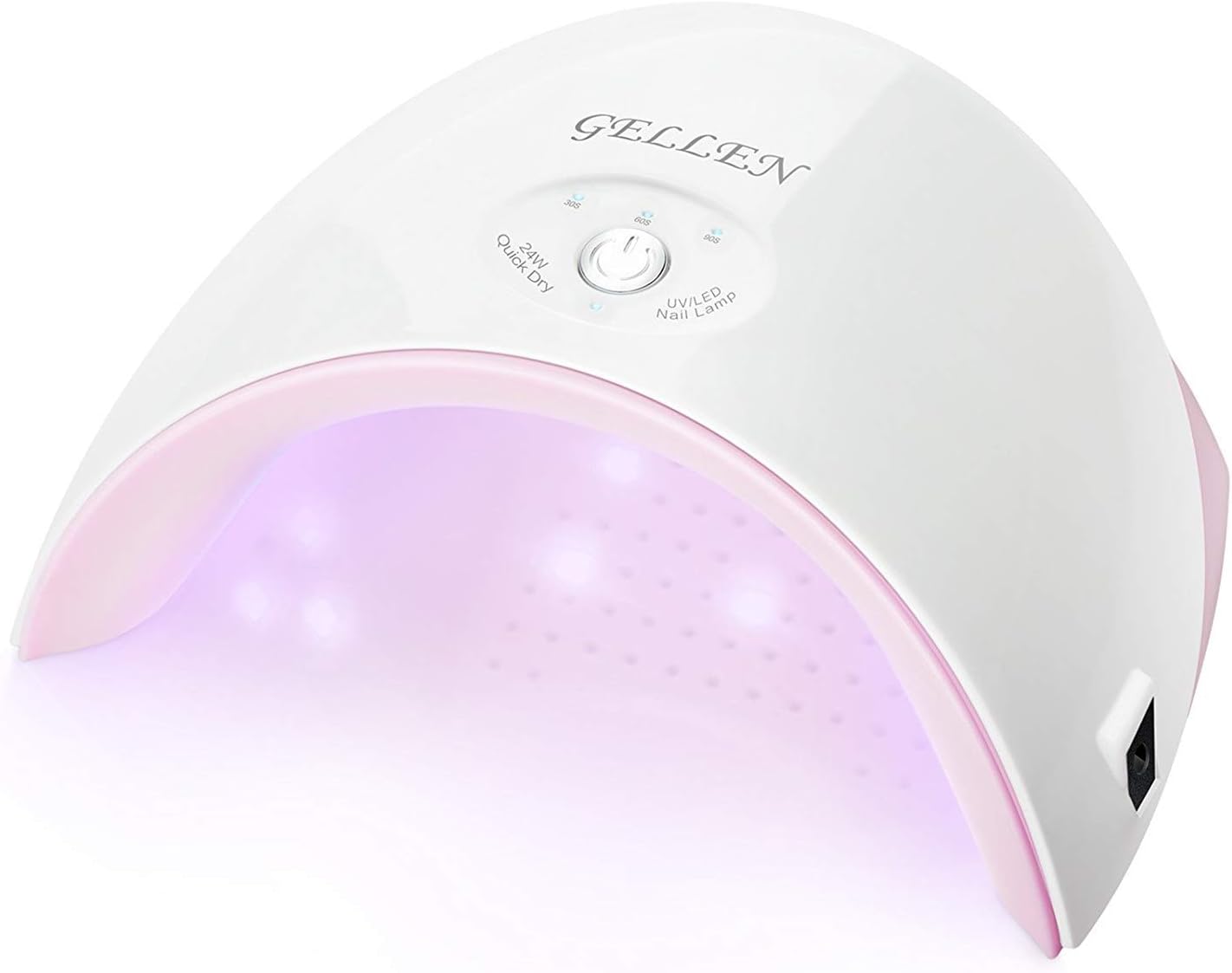 Gellen 24W UV LED Nail Lamp Dryer Light for Gel Nail Polish Quick Dry