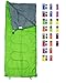 Lightweight Green Sleeping Bag by RevalCamp. Indoor & Outdoor use. Great for Kids, Teens & Adults. Ultra Light and Compact Bags are Perfect for Hiking, Backpacking, Camping & Travel.