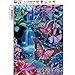 Adarl 5D DIY Diamond Painting Rhinestone Butterfly Valley Pictures of Crystals Diamond Dotz Kits Arts, Crafts & Sewing Cross Stitch