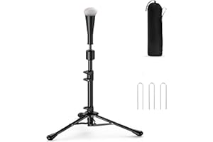 Dayacoco 2025 New Upgrade Portable Batting Tee for Baseball/Softball,23.23 to 40.16 Inch Baseball Tee for Kids,Batting Tee,Softball Tee,Youth Hitting Tee,Teeball Tee,Travel Tee,Easy Adjustable Height