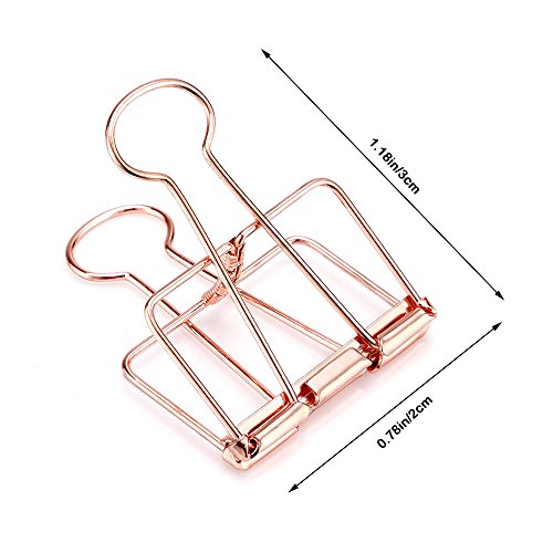 AceList 10 PCS Binder Wire Clips Paper Clamp Photo Picture Postcard Artwork Dorm Décor Wall Grid Accessory - Thumbnail 6
