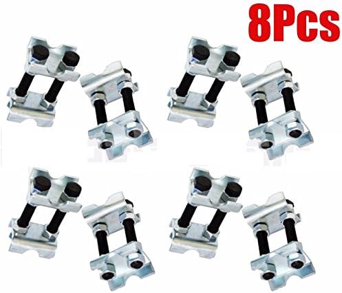 8Pcs Mini Coil Sring Compressor Adjustable Spring Struts Shocks Adjuster Tools