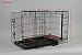 Homey Pet 24″ Two Doors Wire Dog Cage with Tray and Floor Grid (W/Grid, 24″)thumb 3