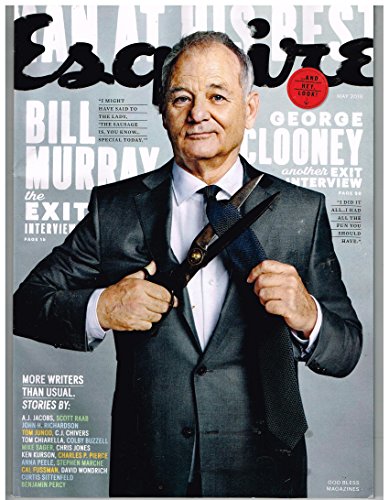 ESQUIRE Magazine (May 2016) Bill Murray Another Exit Interview