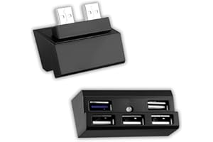 OSTENT USB 2.0 3.0 Hub Host Port Extend Adapter for Sony PlayStation 4 PS4 Pro Console