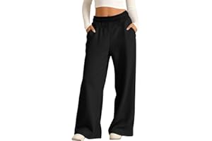 Girls Oversized Wide Leg Sweatpants Drawstring Kids Baggy Straight Leg Track Pants Casual Plain Pockets Fleece Lined Joggers