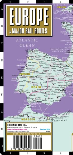 Download Streetwise Europe Rail Map - Laminated Railroad Map of Europe Download Streetwise Europe Rail Map - Laminated Railroad Map of Europe