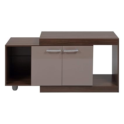 Evok Bruno 2-Door Extensible TV Stand (Walnut)
