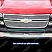 APS Compatible with Chevy Silverado 1500 2500 HD 3500 2003-2006 & 07 Classic & 02-06 Avalanche Without Body Cladding Top Bumper Chrome Billet Front Grill Grille Insert C85302A