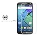 Moto X Pure Edition Screen Protector, PLESON Motorola Moto X Pure Edition/X Style Tempered Glass Screen Protectors 0.26mm 99.9% HD 9H Glass Screen Protector For Moto X Pure