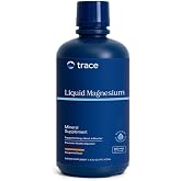 Trace Minerals Liquid Magnesium Supplement, 300 mg, 16 fl oz, Tangerine | Liquid magnesium supplement, High bioavailability, 70+ trace minerals, Calm mood and muscle support, Kosher
