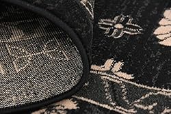 Unique Loom Taftan Collection Border Geometric