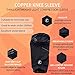 Copper Knee Sleeve for Support and Compression 2XL