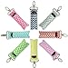 Chapstick Key Chain Holder with Clip Lip Balm Holder，8 Pack