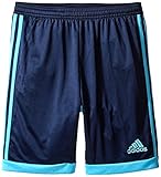 adidas Performance Boys Tastigo Shorts, Collegiate Navy/Bright Cyan, Medium