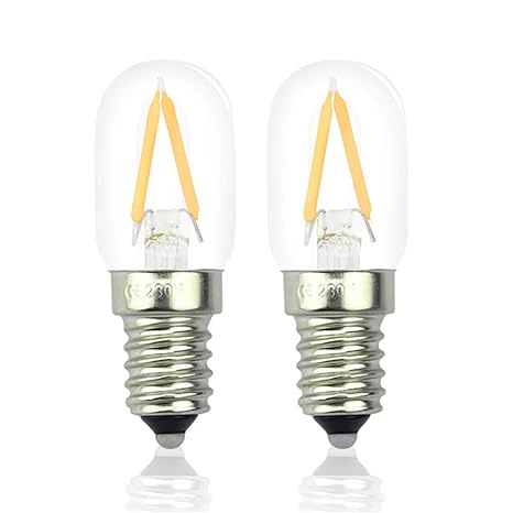 Lámpara de frigorífico de bombilla E14led T22 retro ...