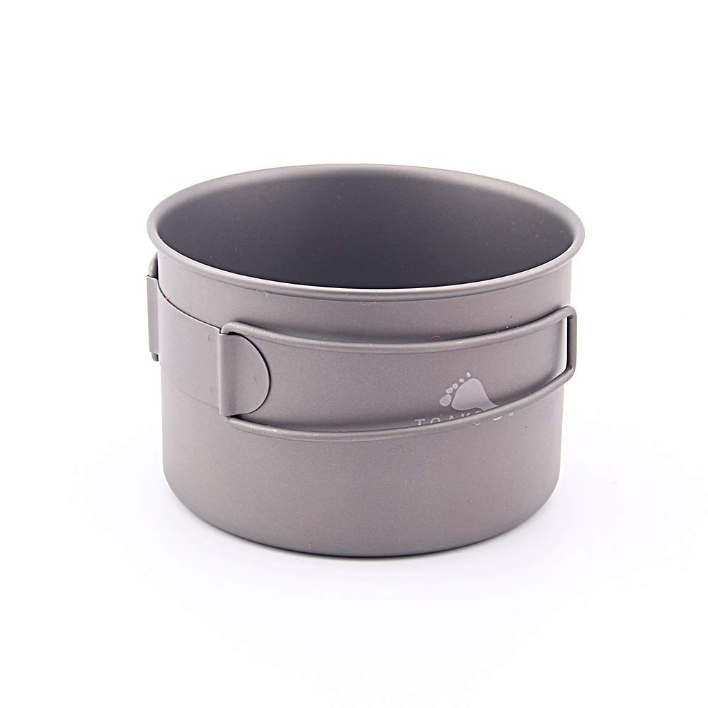 TOAKS Titanium Bowl 550ml D118mm or D103mm with Handle (D103mm)