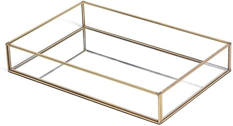 bandeja espejada bandeja decorativa