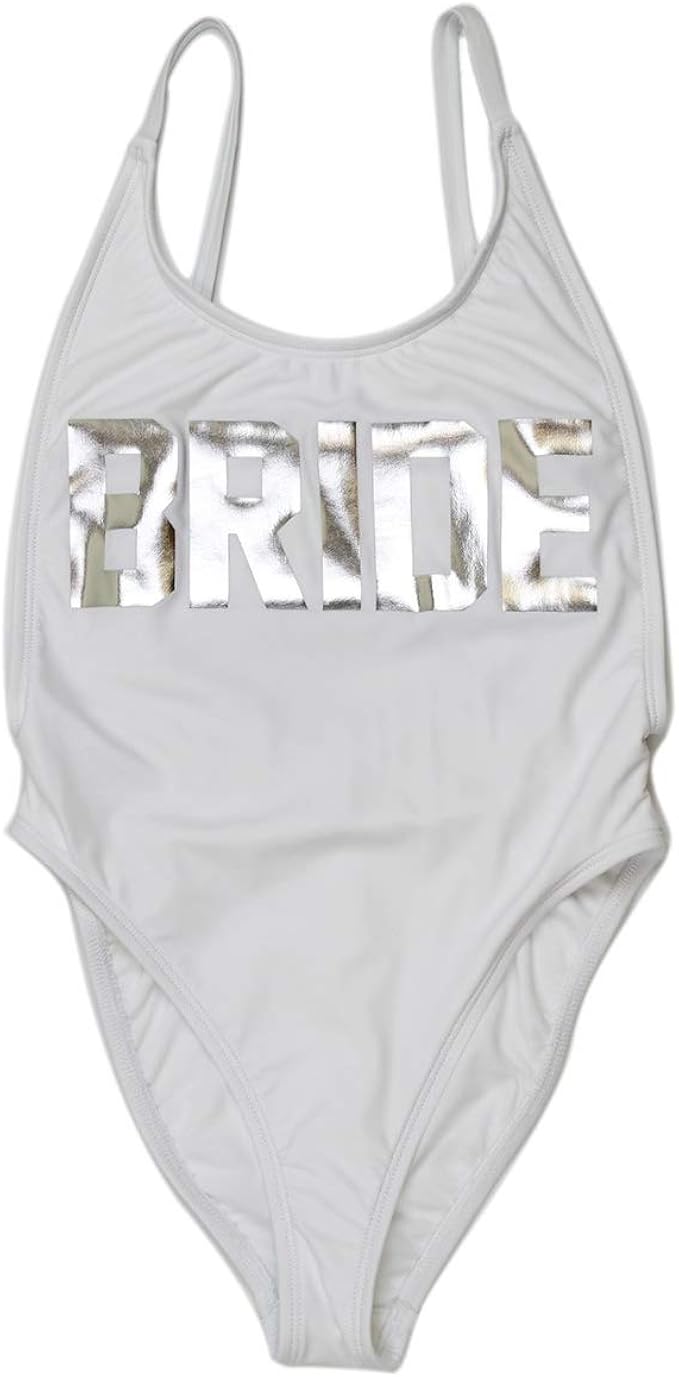 white vintage swimsuit