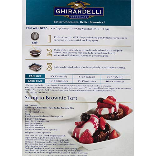 Ghirardelli Triple Fudge Brownie Mix - Image 4