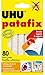 UHU Patafix Glue Pad Removable Reusable White 80 pads