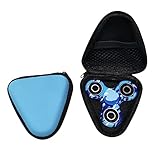 Muxika Box Case For Dustproof Hand Spinner EDC Fidget Spinner Focus Fingertip (Blue 1)