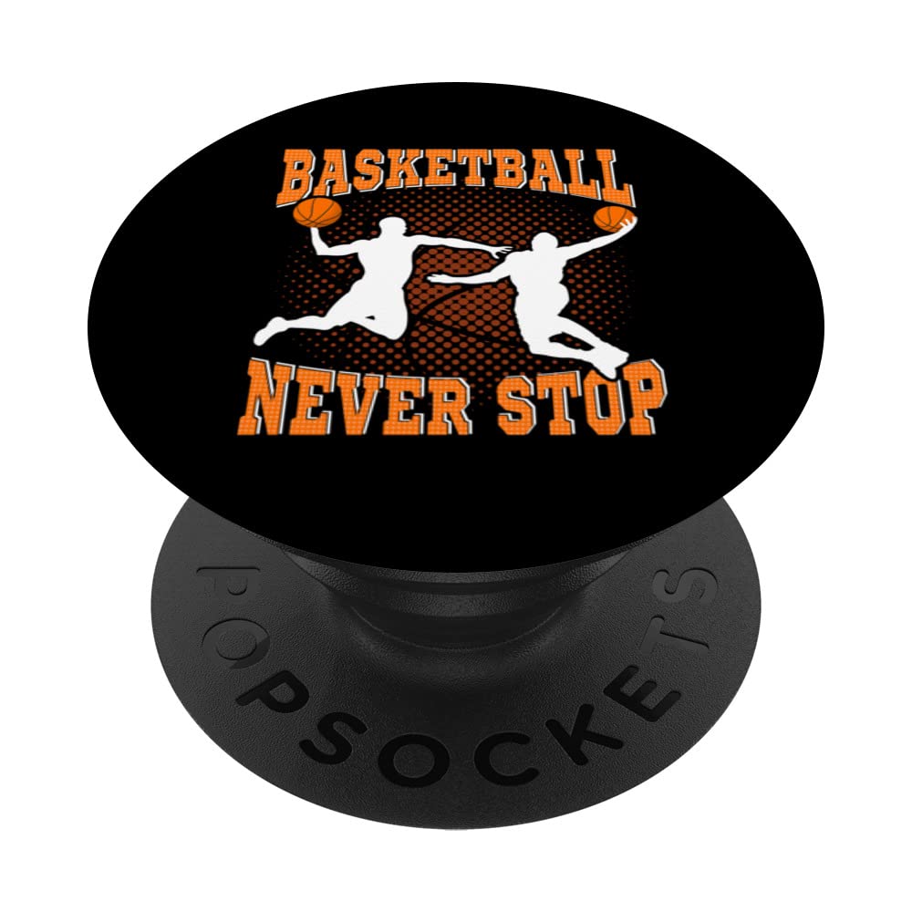Basketball sports design for women men PopSockets Swappable PopGrip
