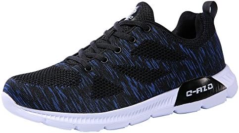 Cassa Leeni Men's Light Weight Sports Shoes Knit Mesh Running Walking Breathable Fashion Sneakers